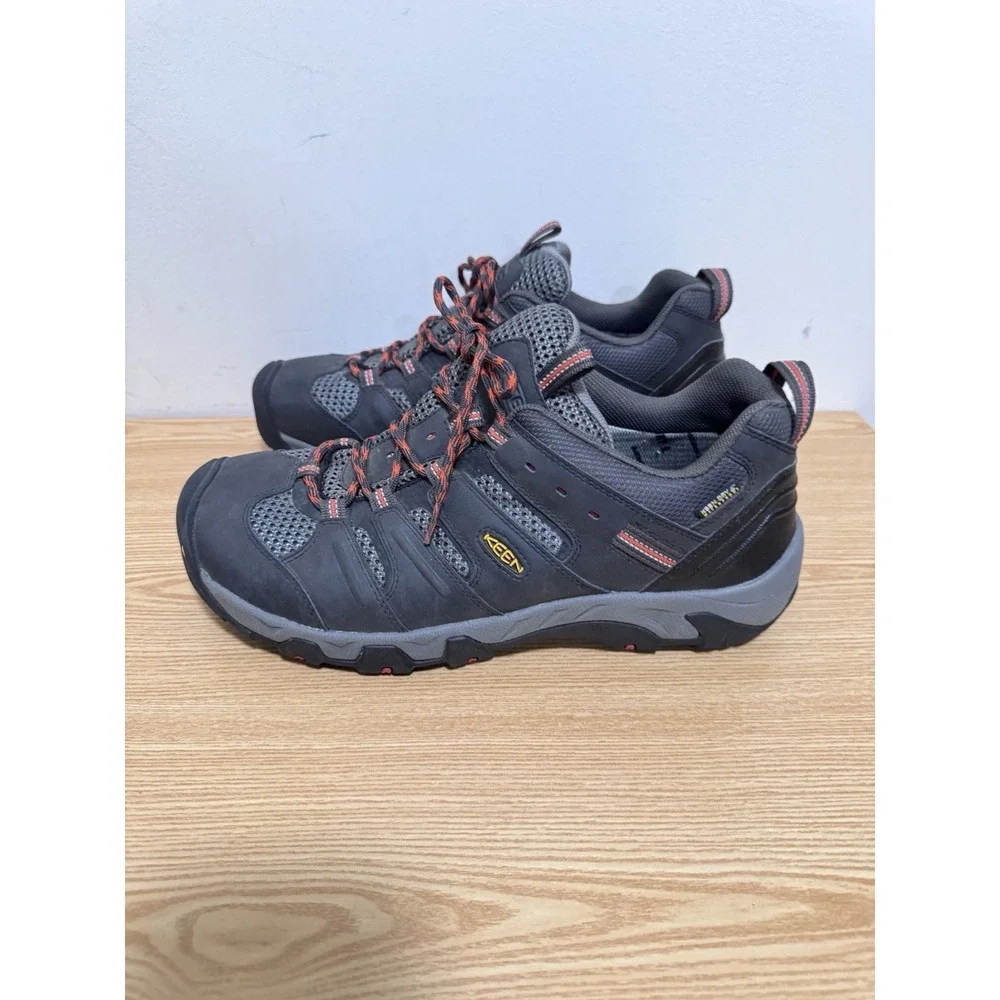 Keen Koven Waterproof Hiking Trail Shoes Mid Boots Mens Size 11 Brown 1012966